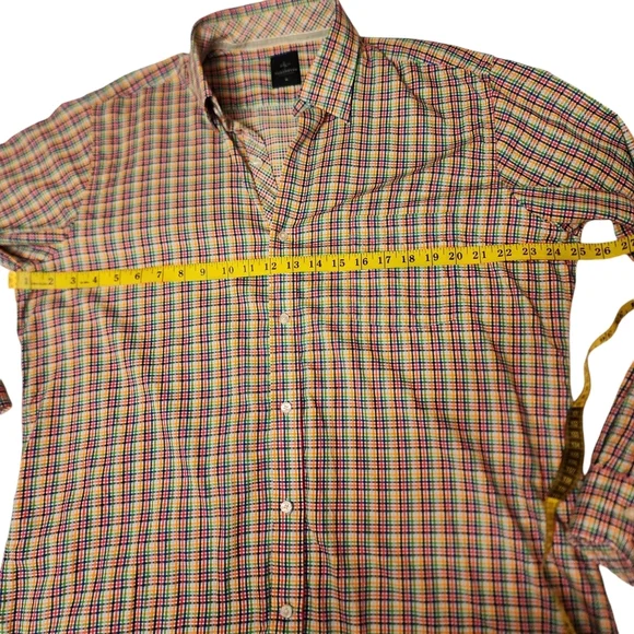 Tailorbyrd Plaid Men's Casual Button Down Shirt - Picture 4 of 11